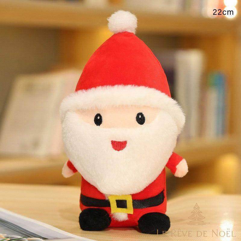 Peluche papa Noël 22cm